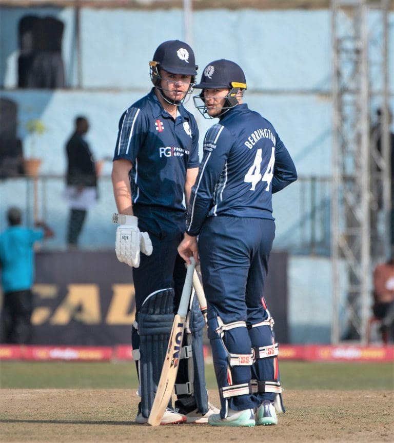 Dumfries Cricketer Chris Mcbride Helps Scotland Win Trophy In Nepal