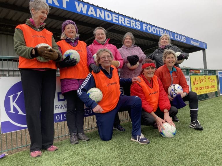 Women’s Walking Football comes to Kirkcudbright