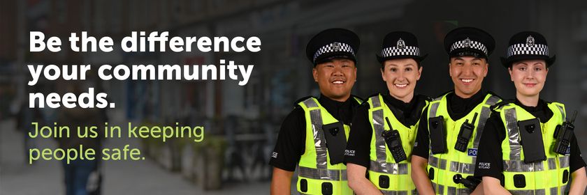 POLICE SCOTLAND RECRUITING NEW OFFICERS ACROSS DUMFRIES AND GALLOWAY