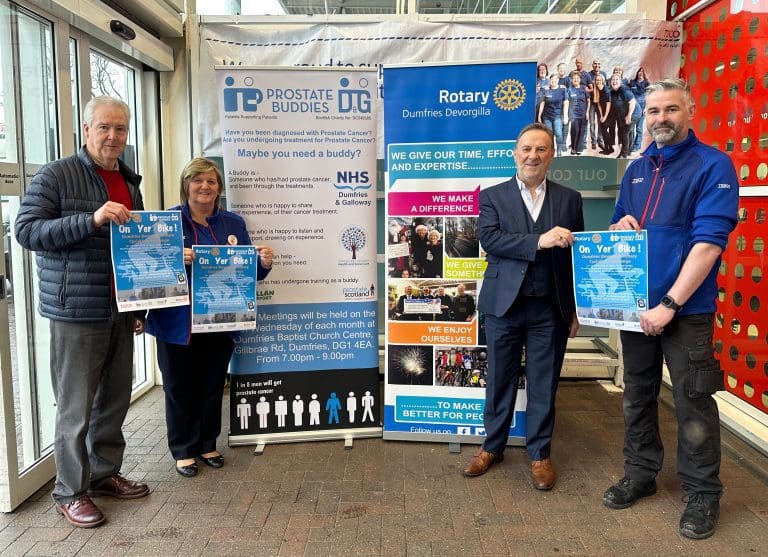 Dumfries Devorgilla Rotary Club Get Ready For Cyclathon Challenge