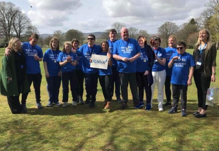 Solway Support Complete ‘Walk 100 Miles in March’ To Raise Funds for DGMHA