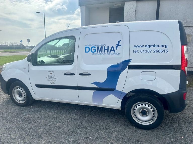 DGMHA Drives Forward With New Van Thanks to Castle MacLelland’s Support