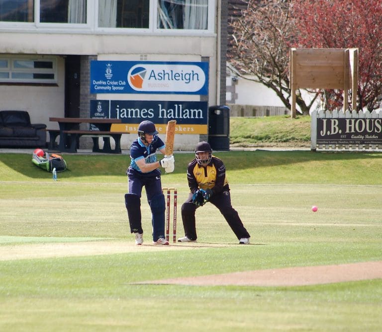 A sunny start for the new Dumfries cricket season