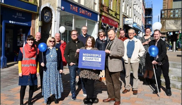 Dumfries Celebrates Five Years of Midsteeple Quarter Project