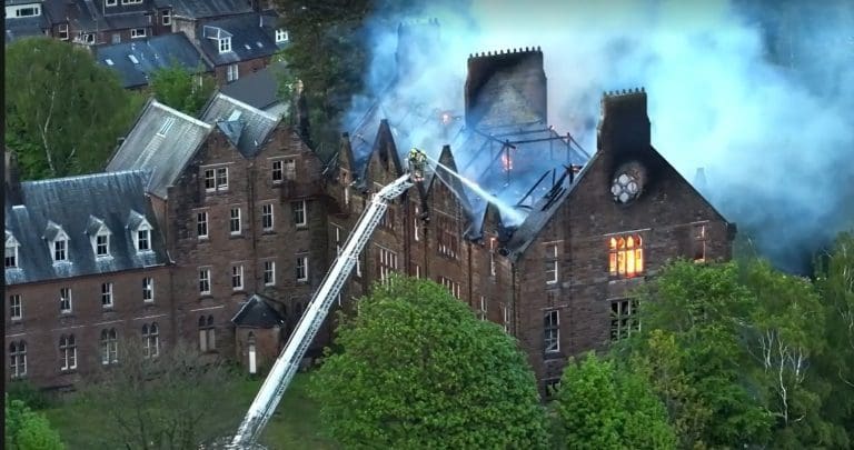 Fire And Rescue Still At Scene Of Convent Fire Dumfries
