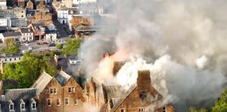 DUMFRIES CONVENT ON FIRE FOR SECOND TIME IN 7 MONTHS
