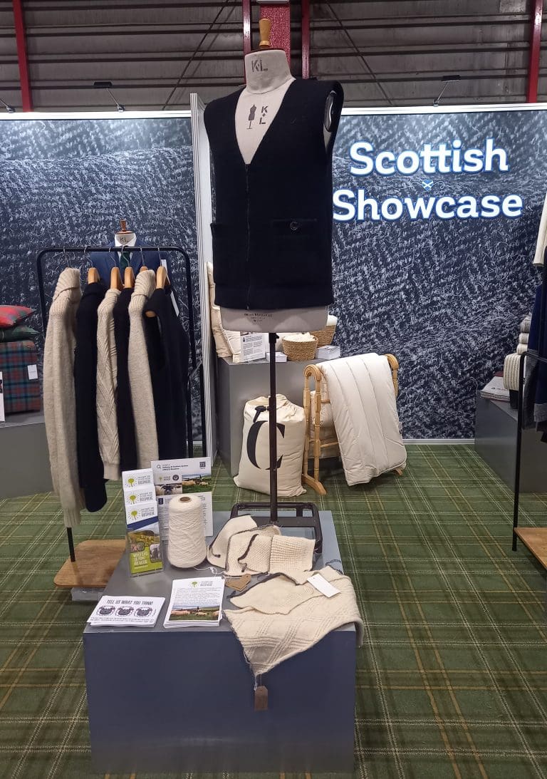 GSA Biosphere Launched Blackface Wool Garments At Royal Highland Show