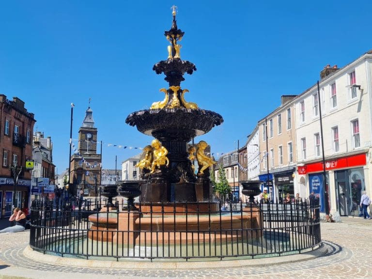 Official Ceremony Marks the Successful Restoration of Dumfries Fountain