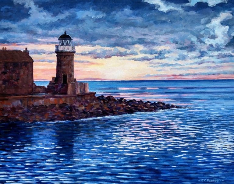 Local Artist Jonathon Pearson Donates Painting To Raise Funds For Portpatrick RNLI