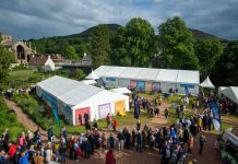 STARS ON STAGE THIS WEEKEND FOR THE 20TH EDITION OF   THE BORDERS BOOK FESTIVAL  