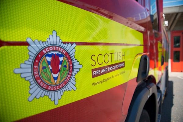 GRASS FIRE BREAKS OUT AT KIRKCUDBRIGHT MOD RANGE