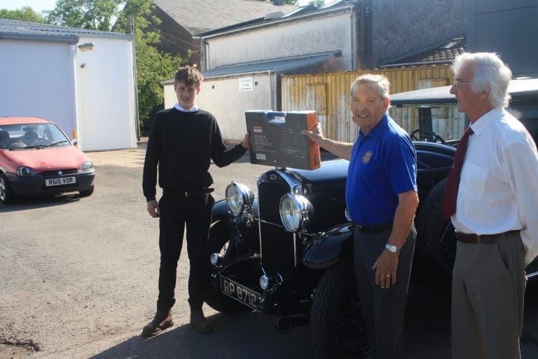 Sam Is Kirkcudbright Rotary Club Young Mechanic Of The Year