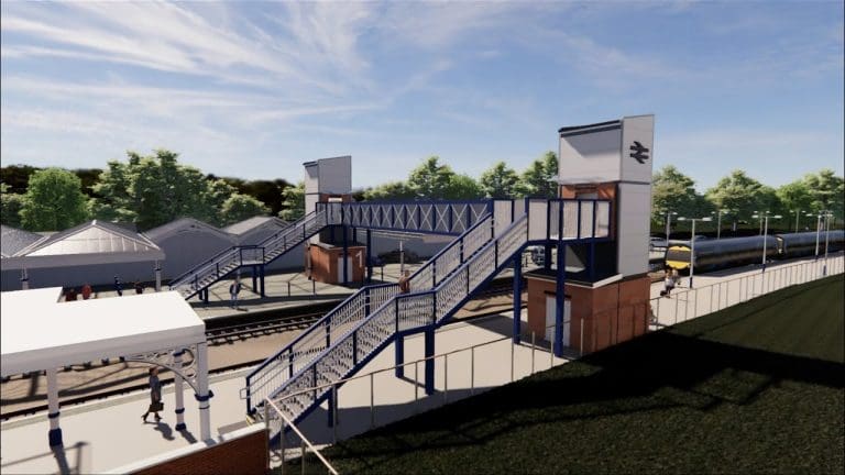 Plans Revealed For New Footbridge With Step Free Access at Dumfries Rail Station