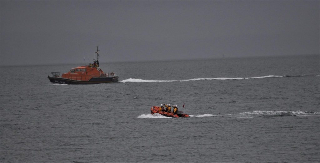 Portpatrick RNLI lifeboat launched 4 times over 5 days.