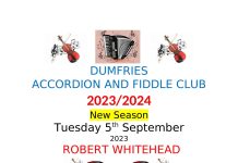 New Season Squeezes In For Dumfries Accordion and Fiddle Club