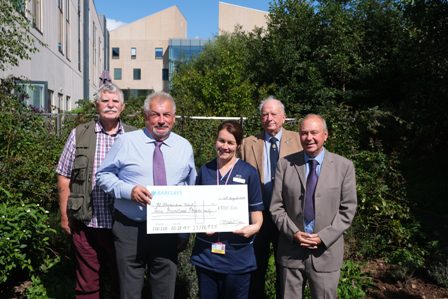DGRI’s palliative care unit accepts £500 donation