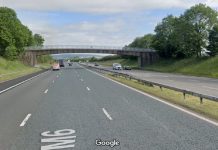 Roadworks to be lifted on M6 near Penrith after resurfacing work