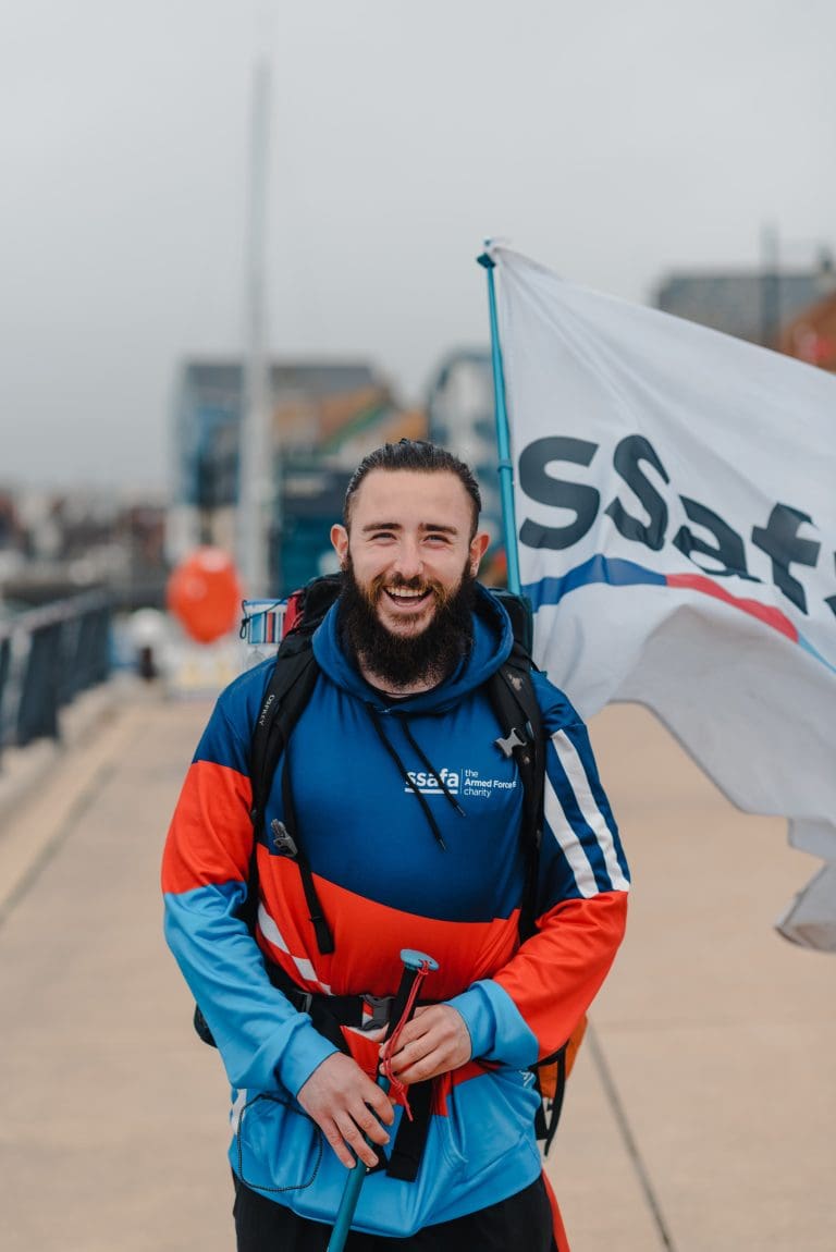 Former Soldier From Dumfries Walks 8700 miles Armed Forces Charity