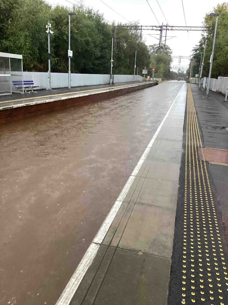Disruption To ScotRail Services Due To Amber Weather Warning