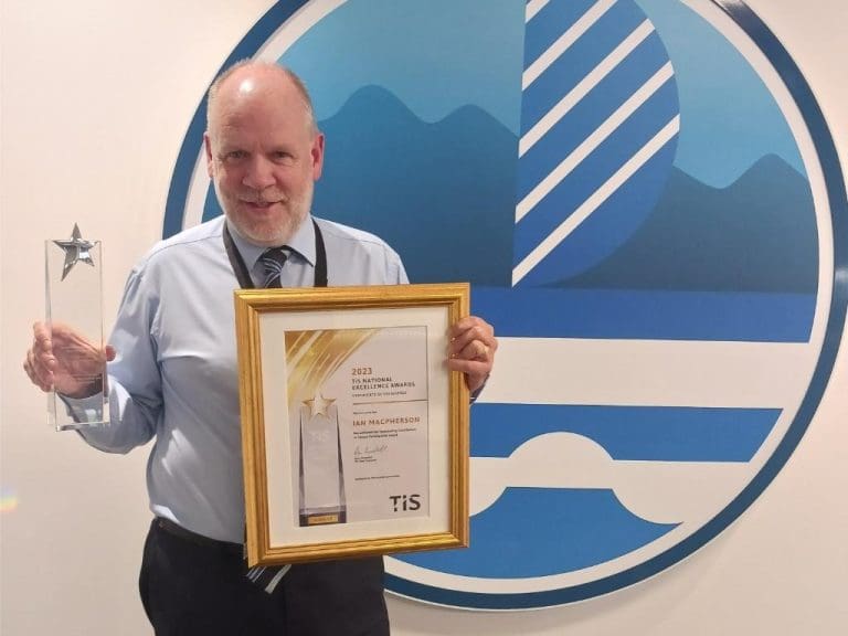Cunninghame Housing Association’s Ian Macpherson Clinches Prestigious Award for Tenant Engagement Excellence