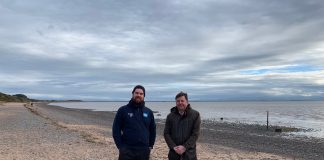 LOCAL MSP VISITS POWFOOT TO LEARN MORE ABOUT SPECIES ON THE EDGE PROJECT