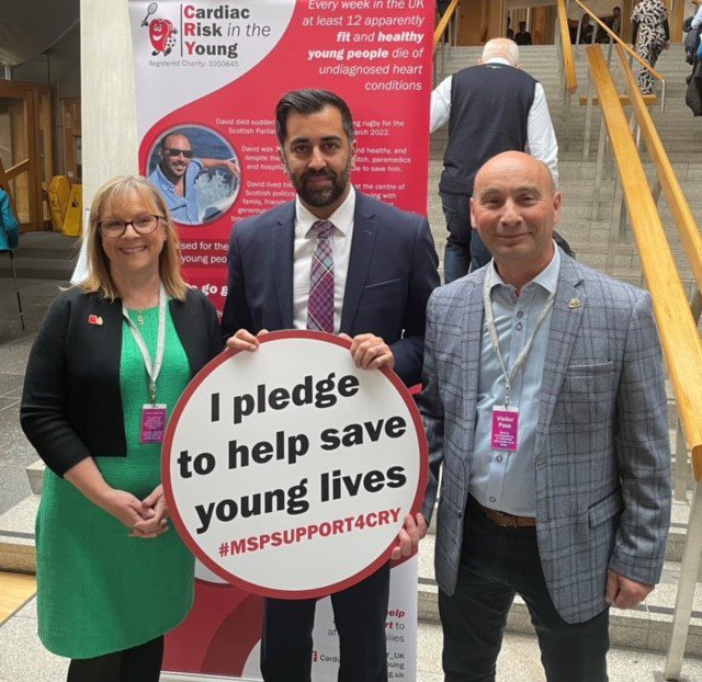 FRIENDS AND FAMILY OF POLITICAL AIDE LAUNCH ‘PARLIAMENTARY PLEDGE’ IN THE SCOTTISH PARLIAMENT CALLING TO SAVE YOUNG LIVES