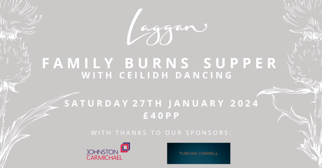 Laggan launches its inaugural family Burns Supper