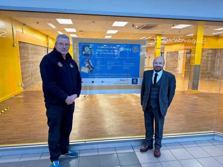 Dumfries Devorgilla Rotary Club Christmas Pop-Up Shop Opens Today