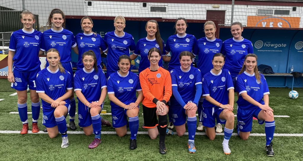 QUEENS LADIES OUT OF SCOTTISH CUP