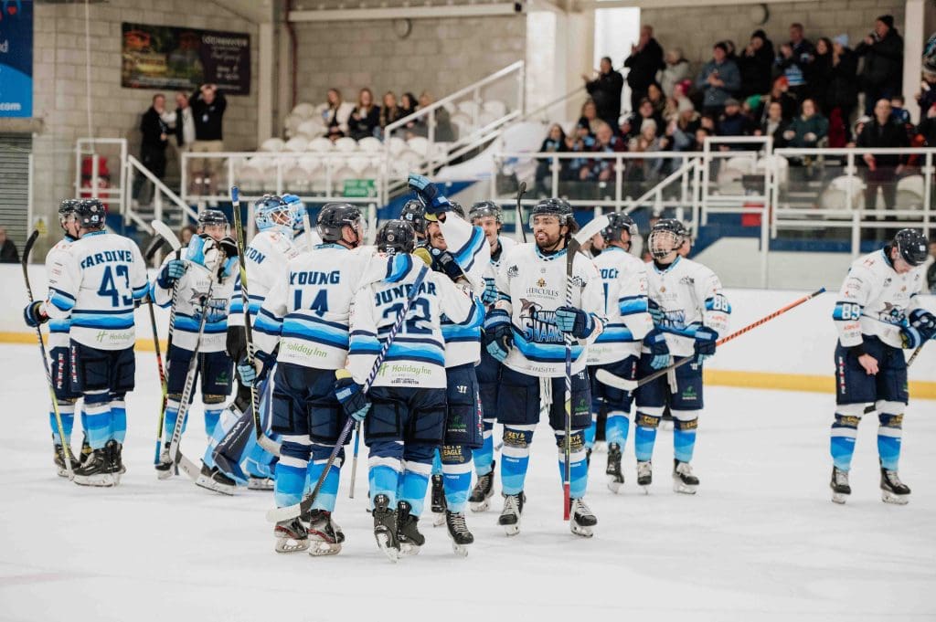 SHARKS BITE PHANTOMS BUT FEEL THE STEELDOGS WRATH - ICE HOCKY ROUND-UP