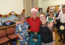 KIRKTON OLD TYME DANCE GROUP HELD CHRISTMAS PARTY