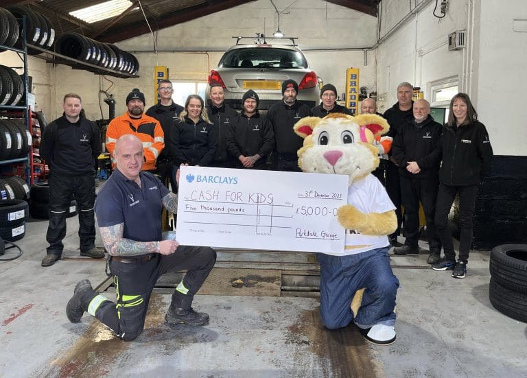 Parkdale Garage Drives Charity Success with Cash for Kids Fundraising