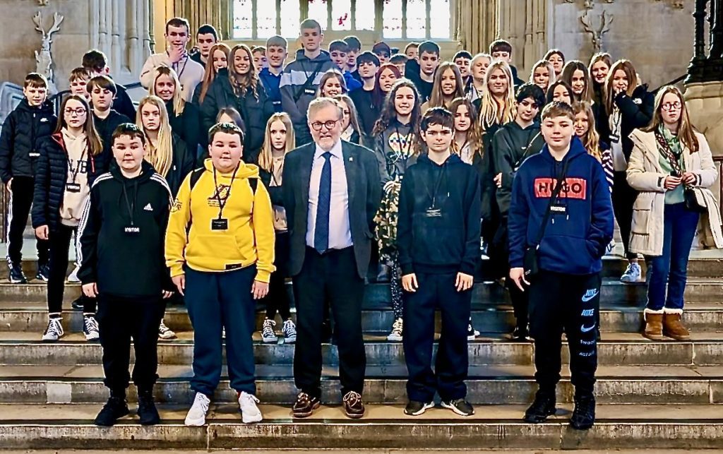 Eskdale pupils tour UK Parliament