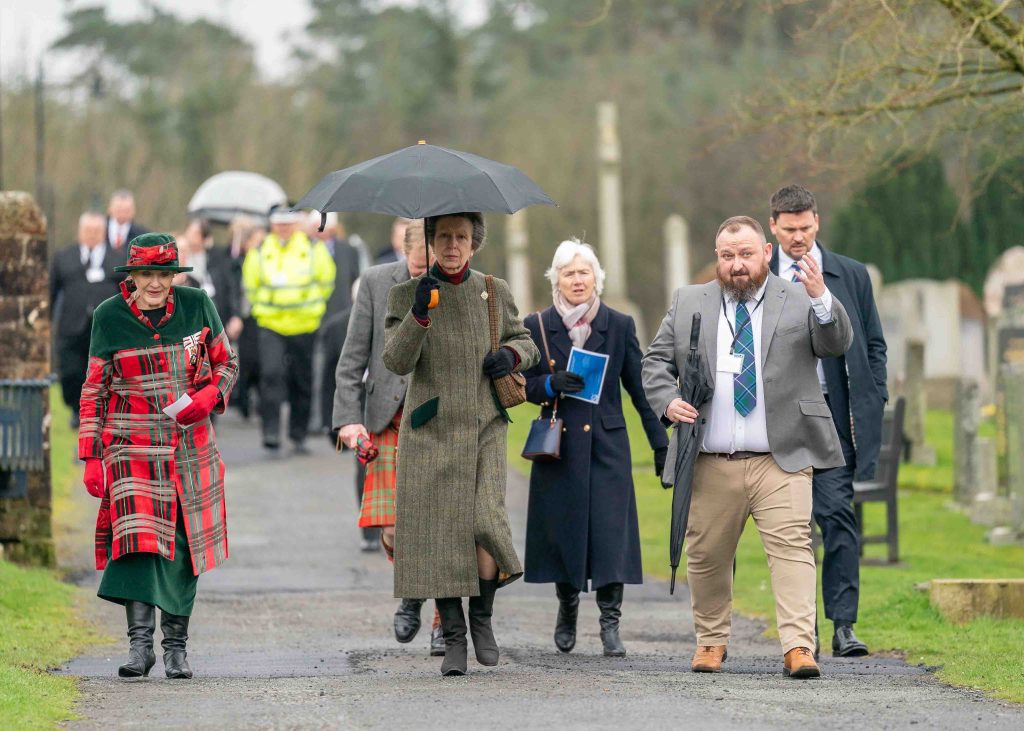 HRH The Princess Royal Visit Marks Anniversary of Lockerbie Air Disaster