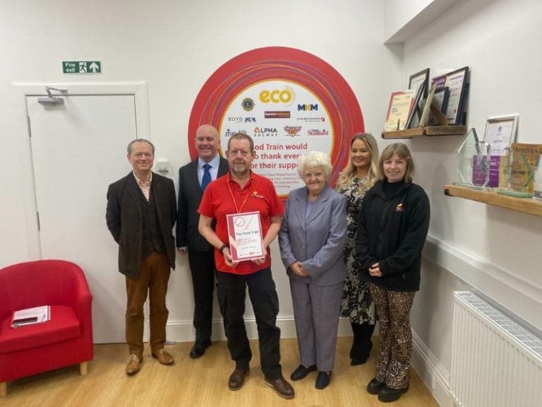 Award Celebrates The Value of Volunteers at Food Train
