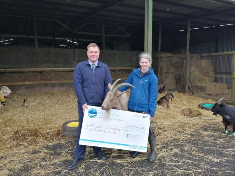 Mossburn Community Farm Receives Vital Support from Cunninghame Housing Association
