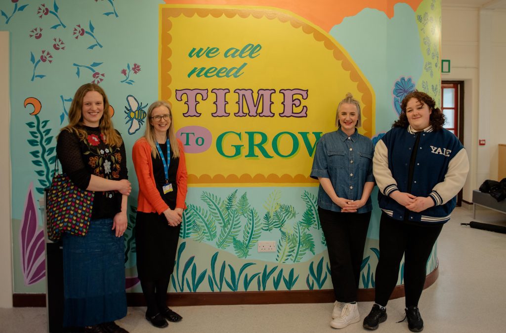 New Mural Unveiled at The Willows - Children Young People & Family Centre in Dumfries
