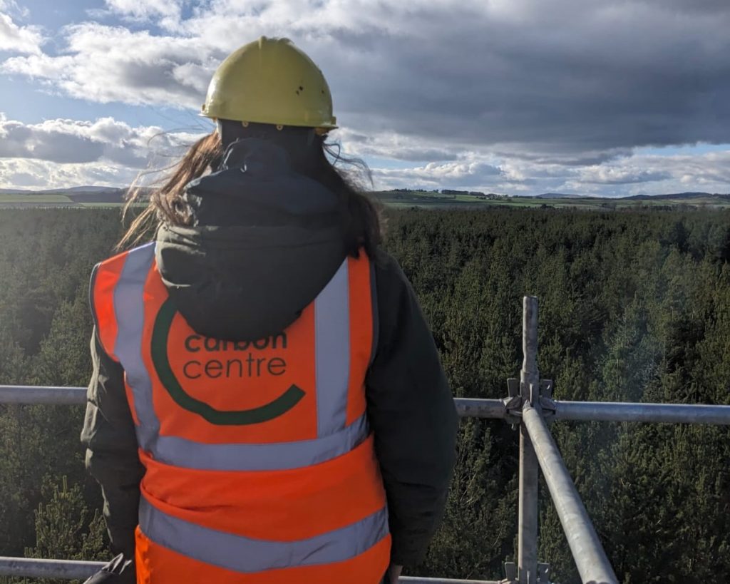 First-ever flux tower installed in the South of Scotland to measure greenhouse gases