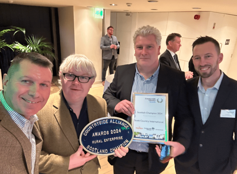 TOP AWARD FOR CASTLE DOUGLAS BASED SCOTT COUNTRY