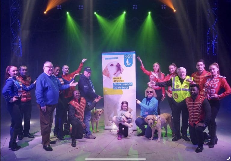 Annan Rotary’s Collaborative Effort Yields £1,200 for Guide Dogs and Rotary Initiatives