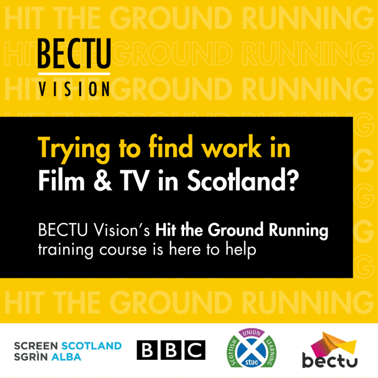 Free Course To Help People Looking For Jobs In Film & TV In Scotland