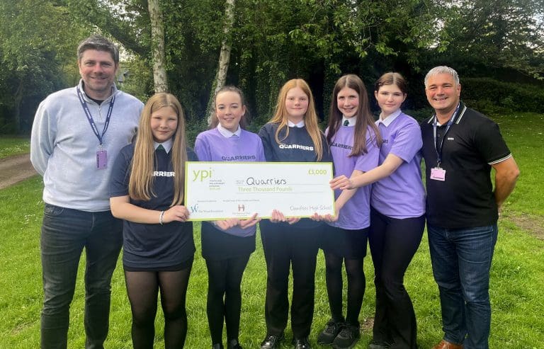 Dumfries High School Pupils Secure £3000 Grant For Quarriers