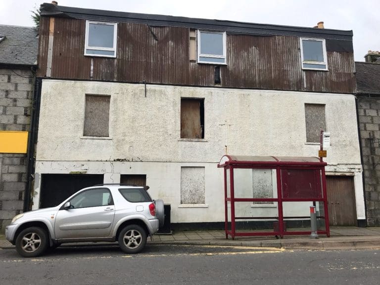 Community Survey Launched for Newton Stewart’s Grapes Hotel Redevelopment Plans