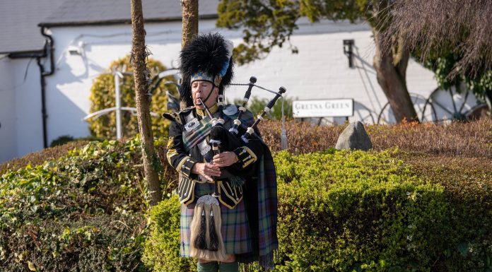 Gretna Green Piper Celebrates 60th Year of Piping