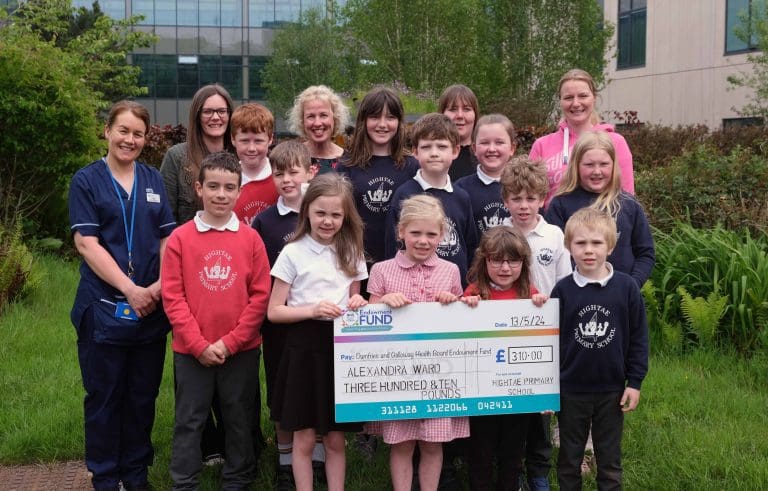 DGRI welcomes £310 donation