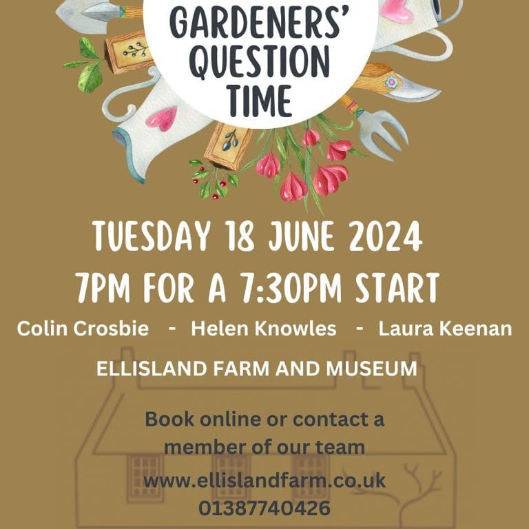 Gardeners Gather for Question Time at Burns’s Farm