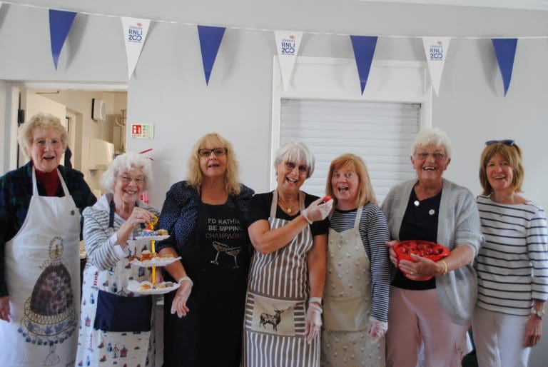 Strawberry Tea Raises Over £600 for Kippford RNLI