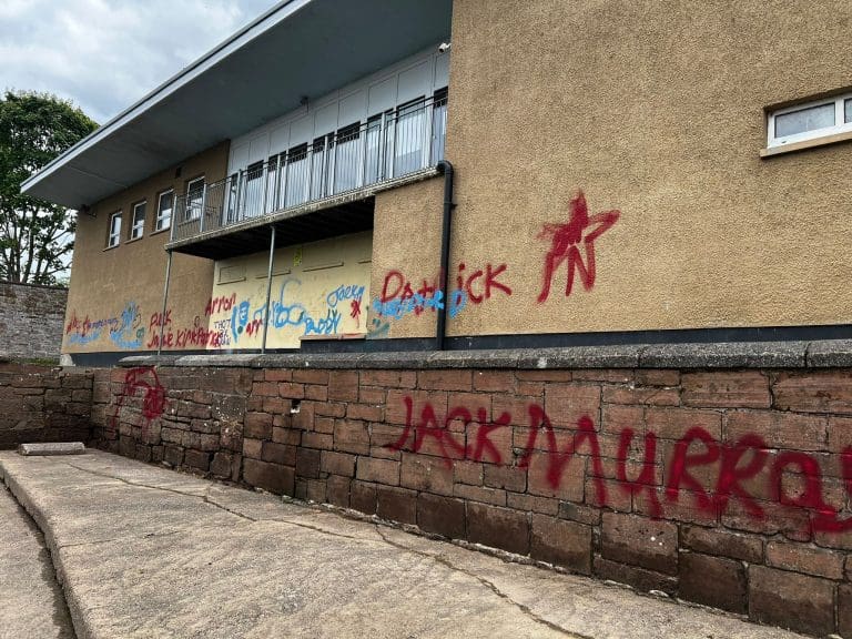 Vandals Damage Nithsdale Rowing Club