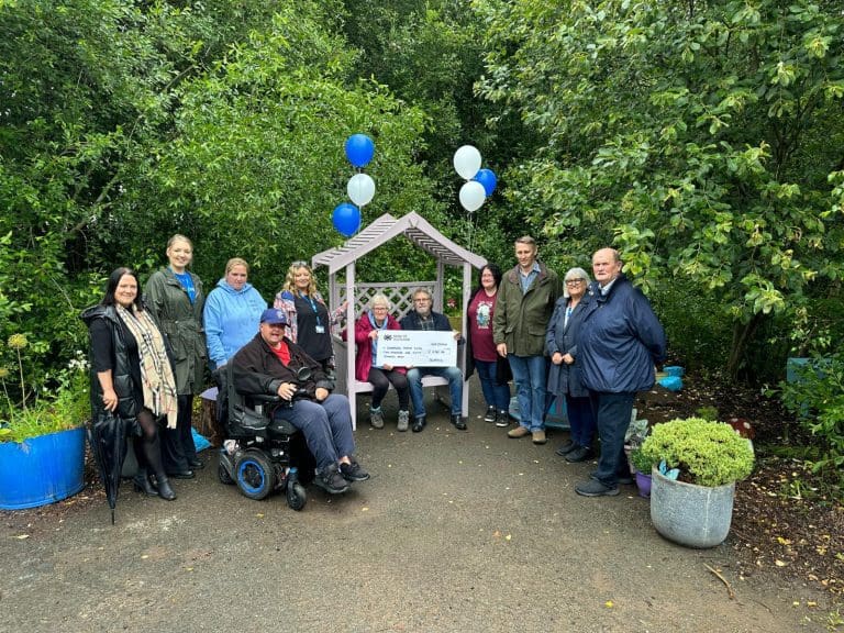 DGMHA Mindfulness Bench addition to the Sandside Community Gardens