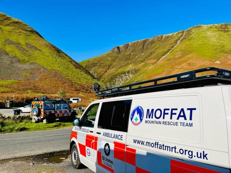 Moffat Mountain Rescue team Called Out To Find Lost Walker
